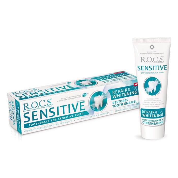 ROCS SENSITIVE TP 75ML – zozopharmacy