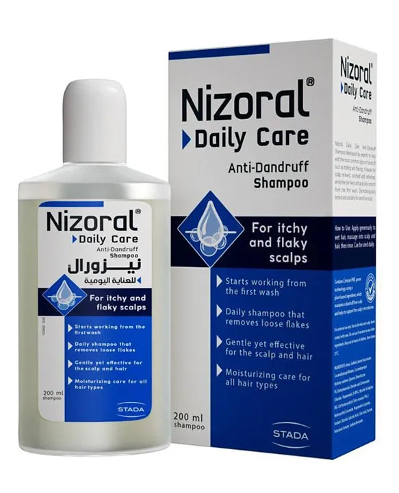 NIZORAL DAILY CARE ANTI DANDRUFF SHAMPOO 200ML