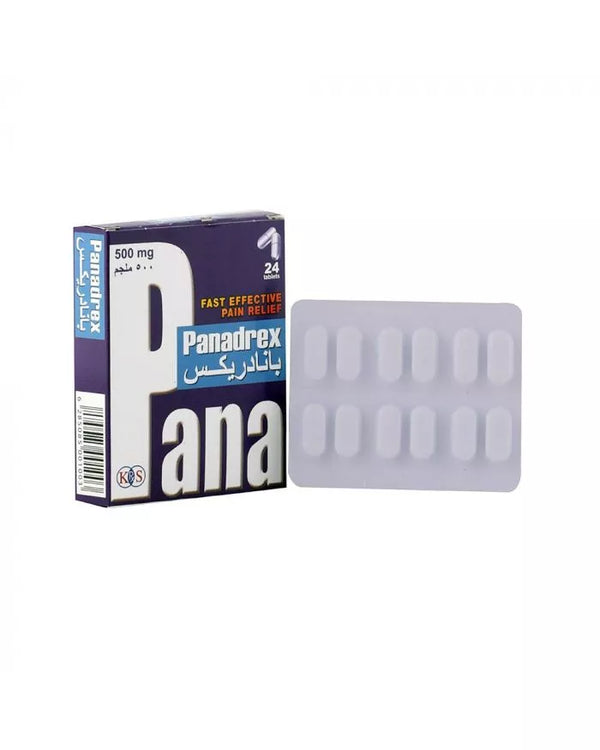PANADREX 500MG TABLET 24'S