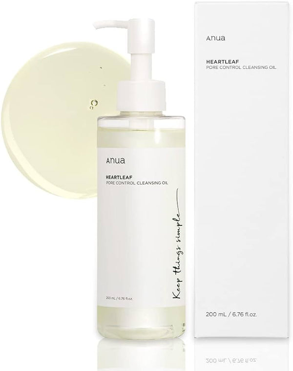 KOREAN ANUA HEARTLEAF PORE CONTROL CLEANSING OIL 200ML