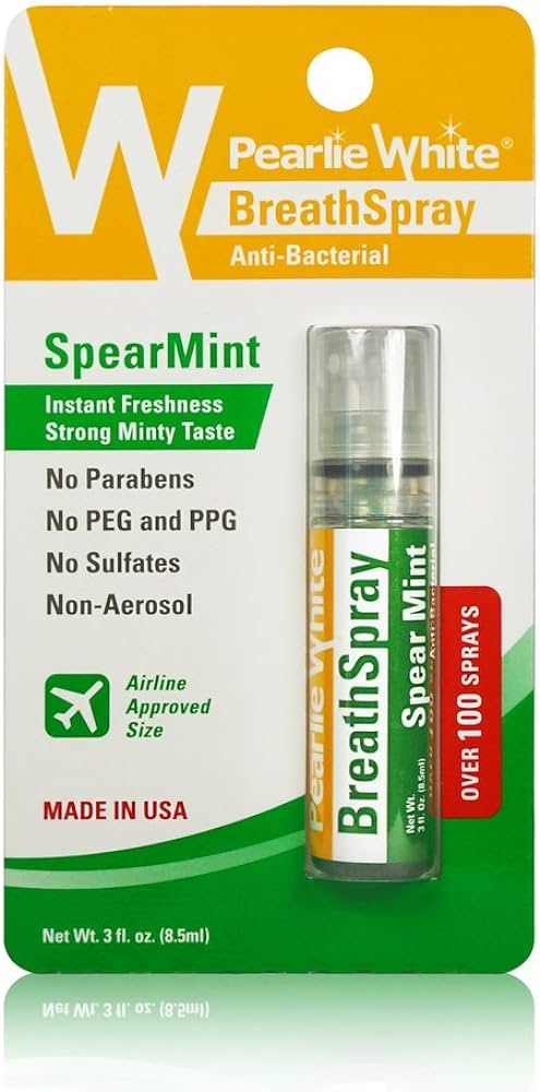 PEARILE WHITE BREATH SPRAY MINT 8.5ML