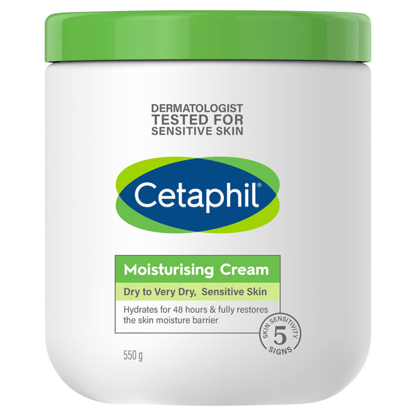 CETAPHIL MOISTURIZING CREAM 550G JAR