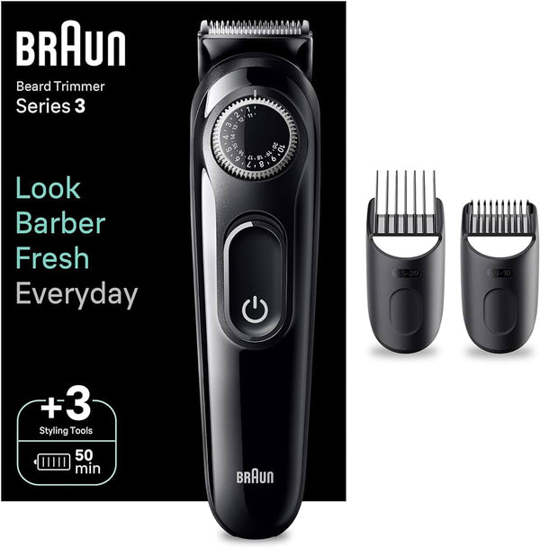 BRAUN BT3410 SERIES 3 BEARD TRIMMER