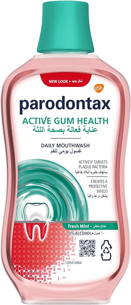 PARODONTAX DAILY ACTIVE GUM FRESH MINT 300ML MOUTH WASH