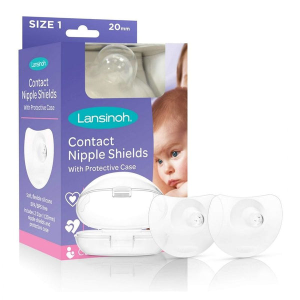 LANSINOH NIPPLE SHIELDS 24MM 2S