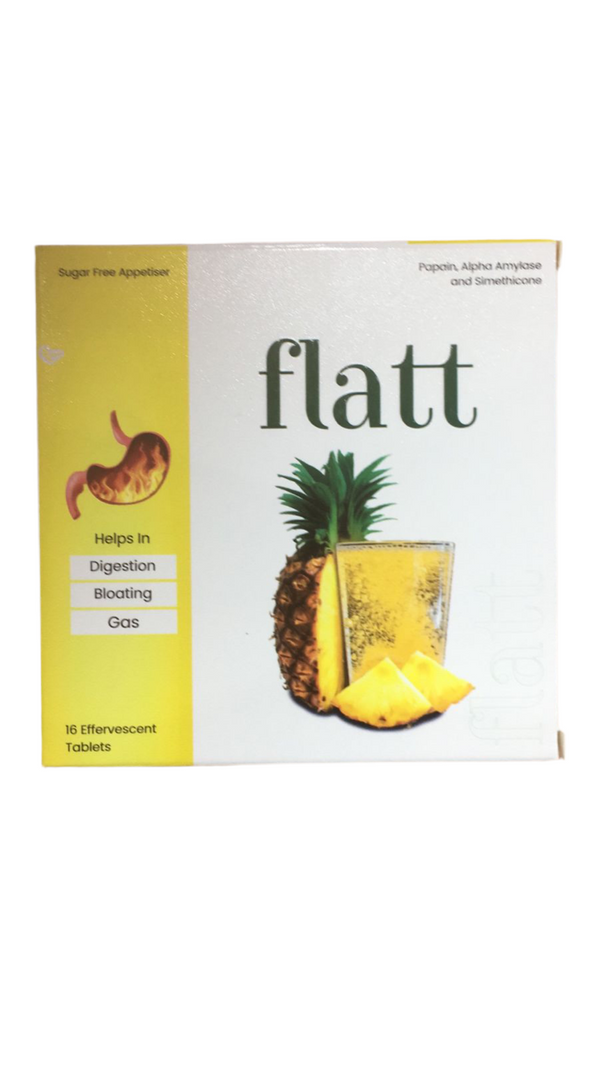 Flatt effervescent tablet 16s