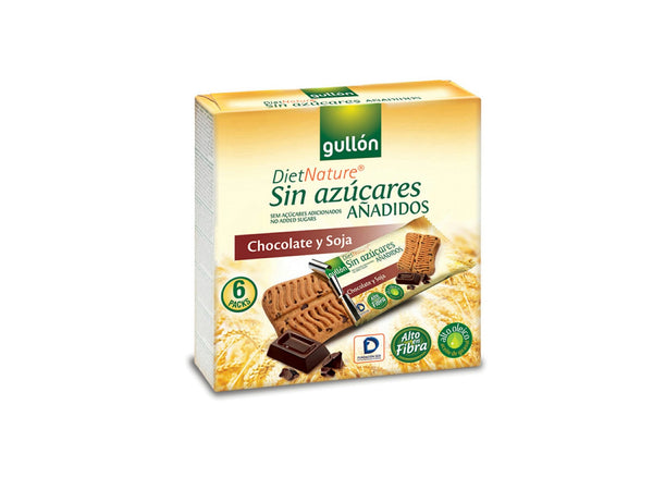 GULLON SUGAR FREE CHOCO SOJA 144G