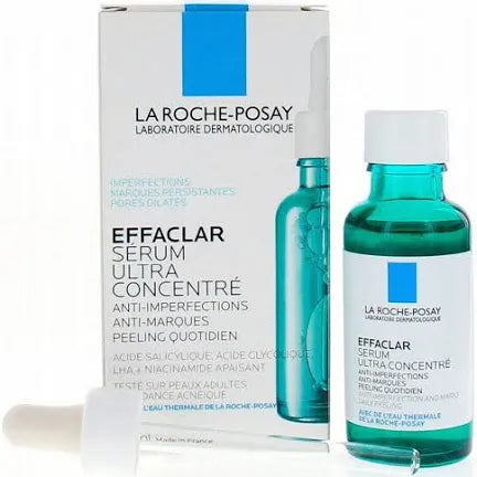 La Roche-Posay Effaclar Acne Serum With Salicylic Acid And Niacinamide For Oily And Acne Prone Skin 30ml