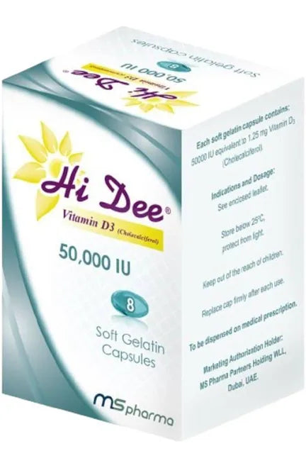 Hi D 50000 capsule 8s