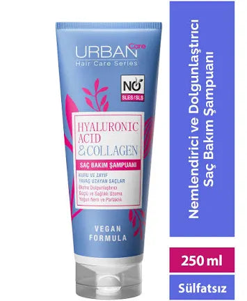 Urban Care Hyaluronic Acid And Collagen Hair Care Shampoo 250ml