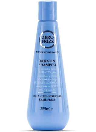 Zero Frizz
Keratin Shampoo 355 ml