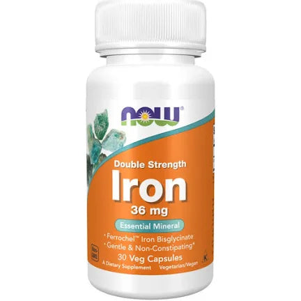 Now iron double strength capsule 30s