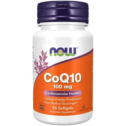 NOW CO Q10 100MG 50 SOFTGELS