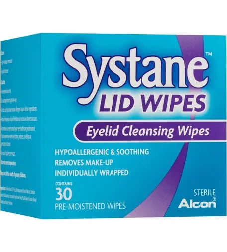 Systane Lid Wipes 30's