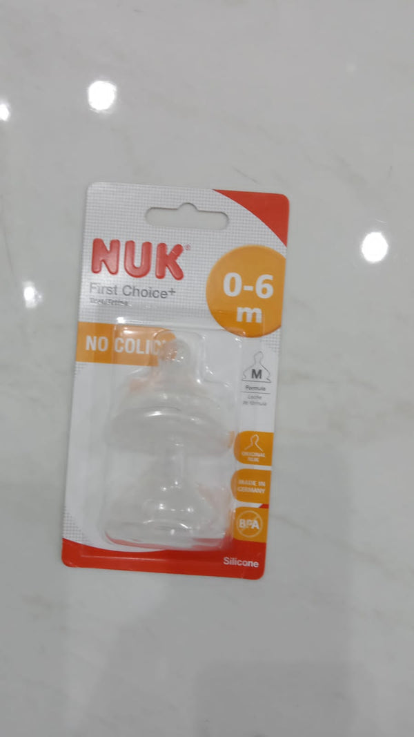 NUK SILICON TEAT