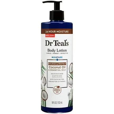 Dr. Teal's Body Lotion Coconut Oil, 532 ml