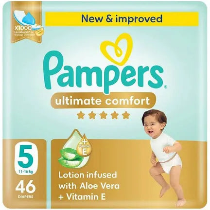Pampers ultimate comfort 5 46s