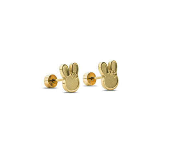 Cbo medical hypoallergy earring rabit