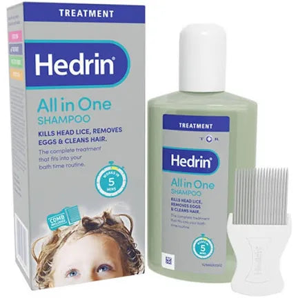 Hedrin all in one shampoo 200 ml