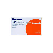 Iburon 150 mg suppositories 10s