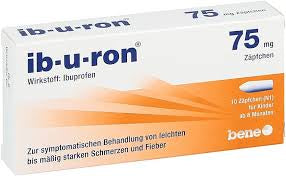 Iburon 75mg suppositories 10s