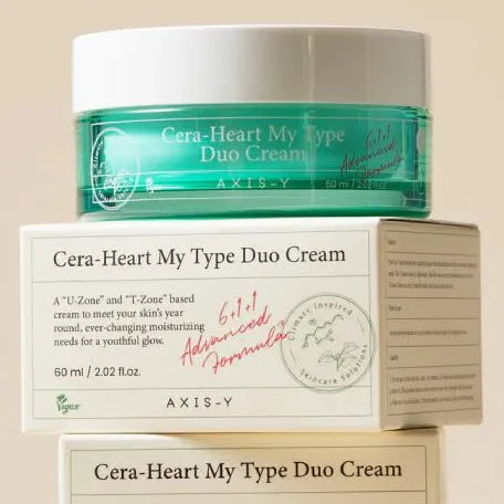 Korean axis -y cera heart duo cream