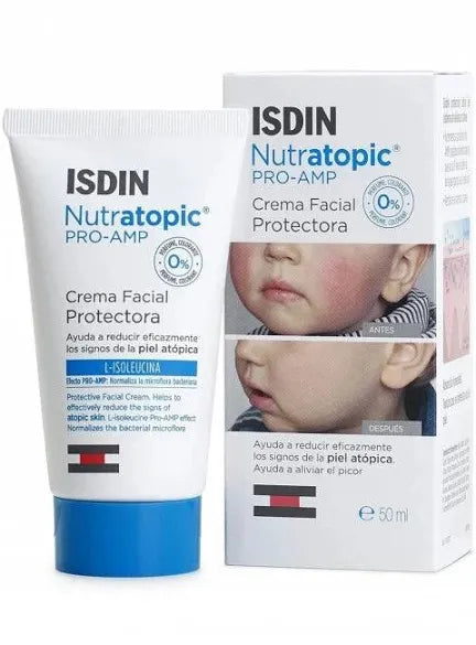Isdin nutratopic pro amp protective facial cream