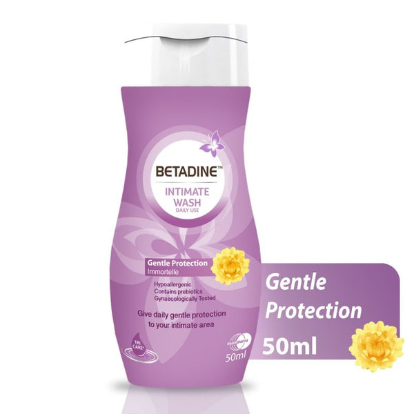 BETADINE GENTLE PROTECT INTIMATE WASH 50ML