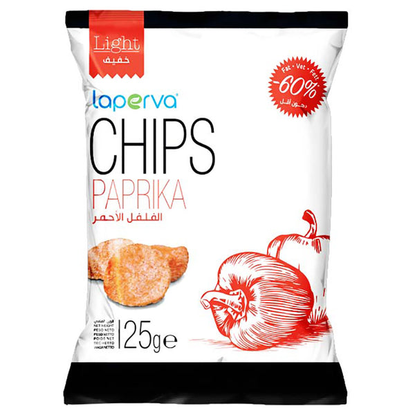LAPERVA CHIPS PARPIKA 25G