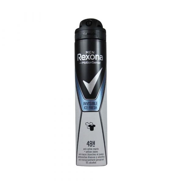 REXONA DEO INVISIBLY DRY SPRAY 200ML - 48 H