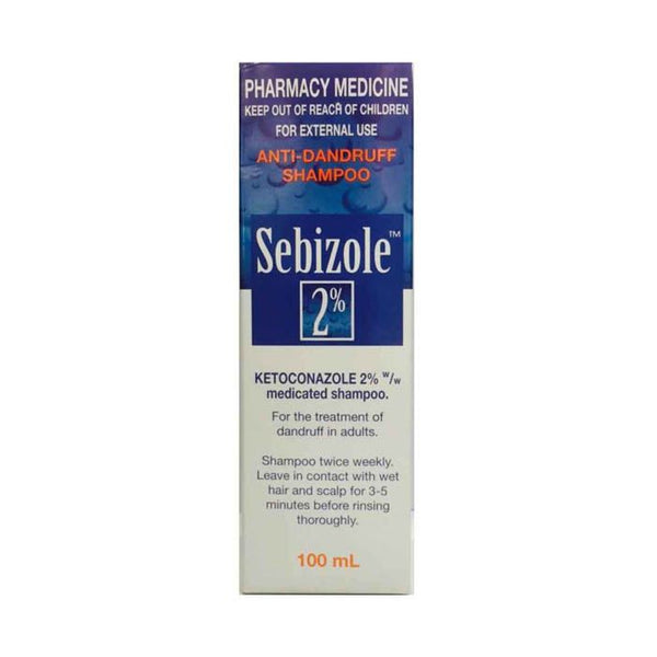 Sebizole 2% 20mg/ml Shampoo 100ml
