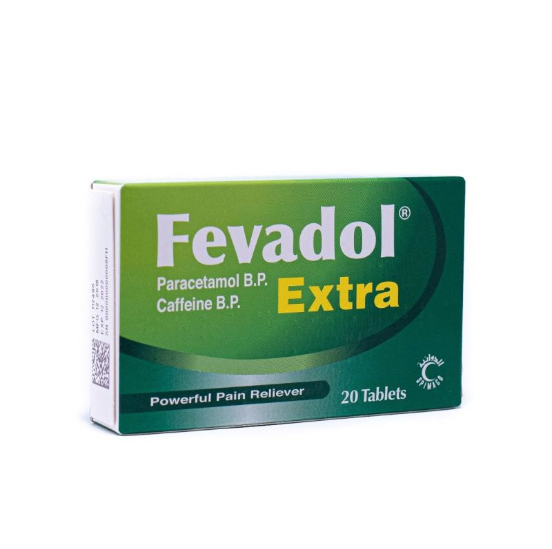 Favdol Fevadol Extra 500/65mg Tabs 20s – zozopharmacy