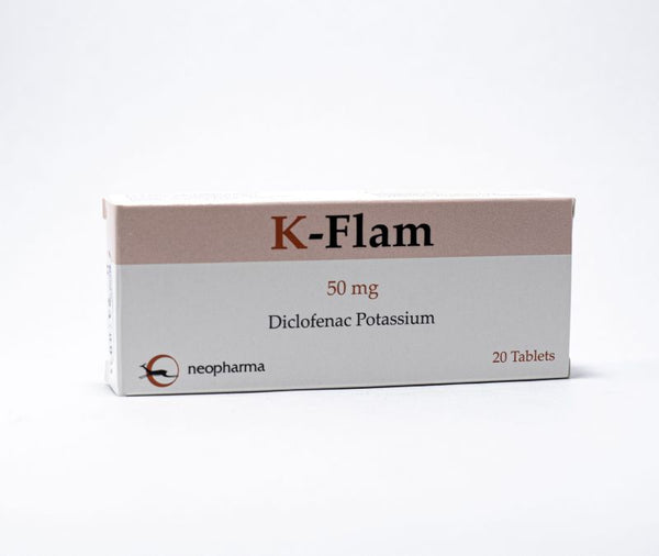 K FLAM 50MG TAB 20S