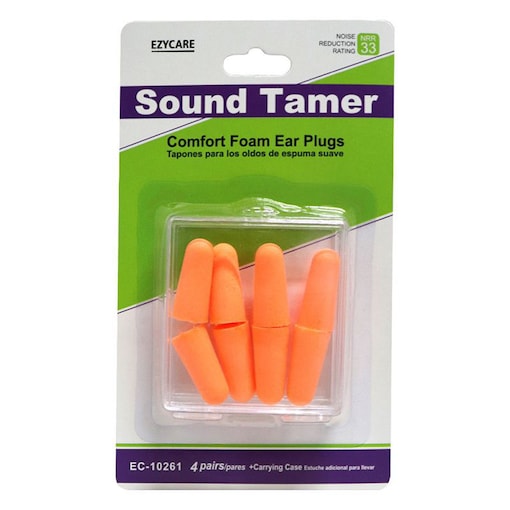 EZYCARE 10261 SOUND EAR PLUG 4PAIR