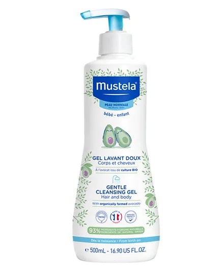 Mustela Gentle Cleansing Gel Hair And Body 500 ml