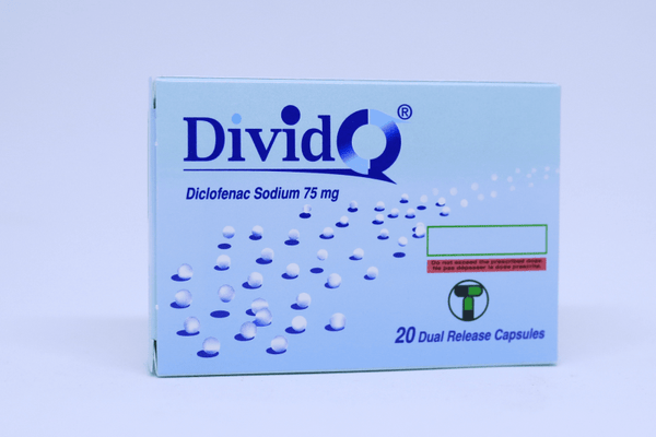 DIVIDO 75MG CAPSULR 20S