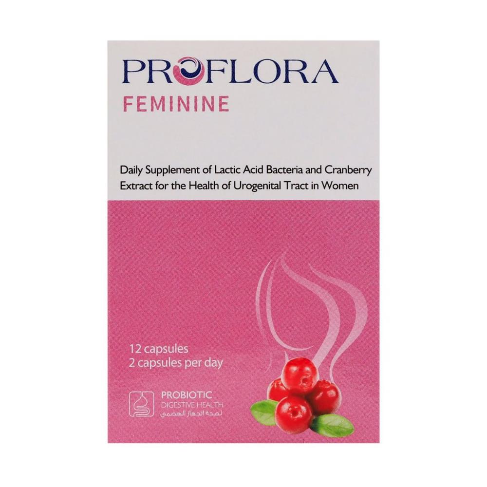 Proflora Feminine Capsules 12 Pieces – zozopharmacy