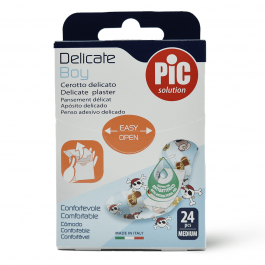 Pic Delicate Boy Plaster 24Pcs 19X72Mm 3084