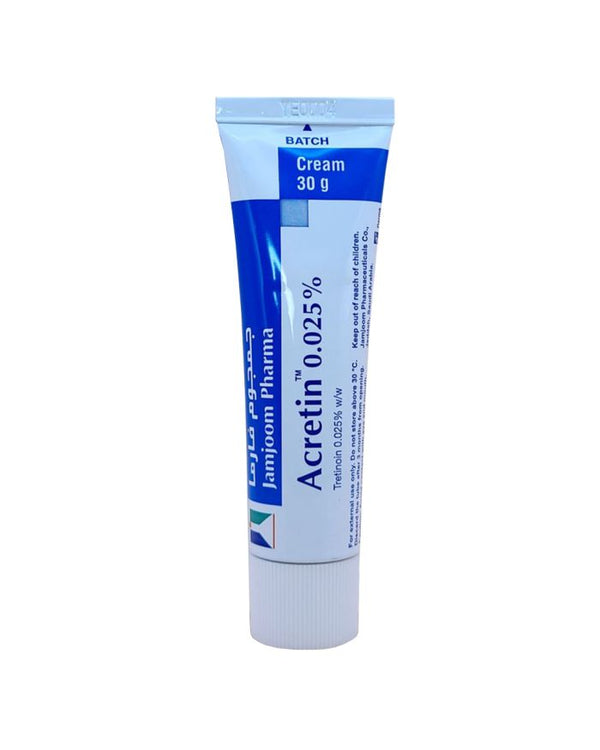 Acretin 0.025% 30g Cream