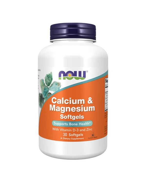 NOW CALCIUM MAG +D SOFTGELS 30S