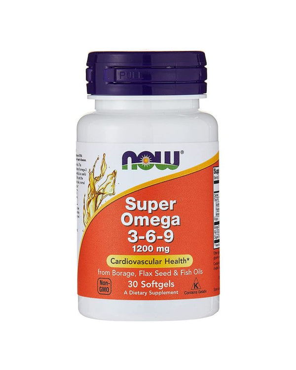 NOW SUPER OMEGA 3 6 9 SOFTGEL 30S