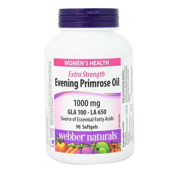 Webber Naturals EVE PRIMROSE OIL SOFTGEL 90S