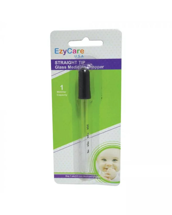 EZYCARE GLASS DROPPER 1ML 1S 19349