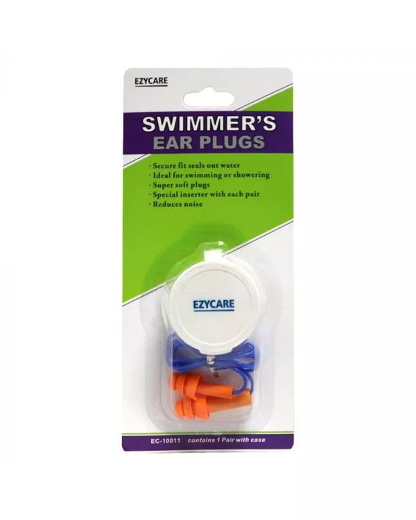 EZYCARE 10011 SWIMMERS EAR PLUG 1PAIR