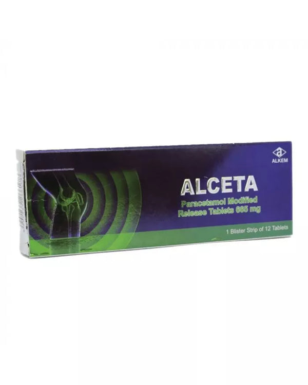 Alceta 665 Mg Tab 12s
