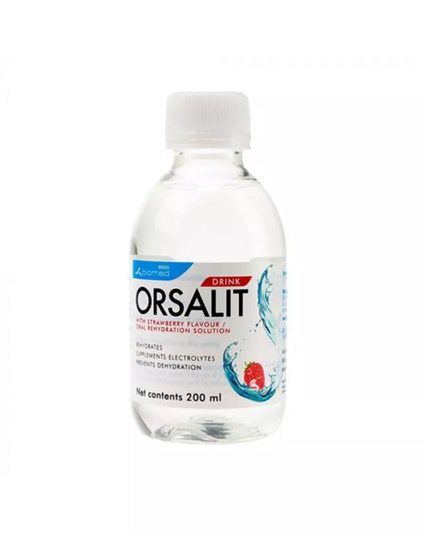 ORSALIT STRAWBERRY BOTTLE 200ML