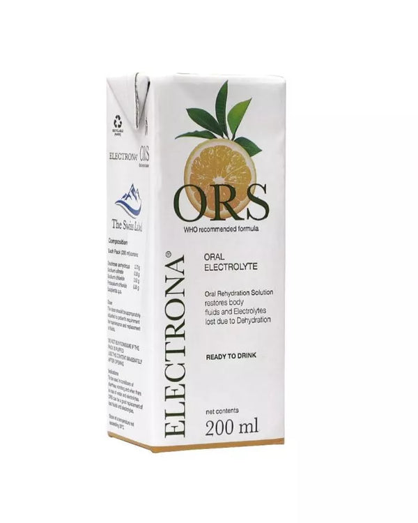 ELECTRONA ORS ORANGE 200ML