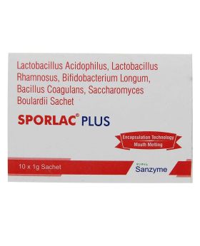 SPORLAC PLUS 1G SACHET 10S