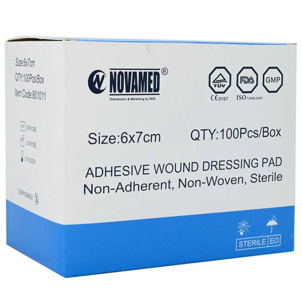 Novamed Wound Dressing Waterproof 6cmx7cm 100s
