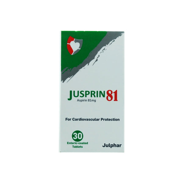 JUSPRIN 81MG 30S